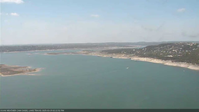 Lake Travis webcam, March 29, 2025 2:25 PM CT