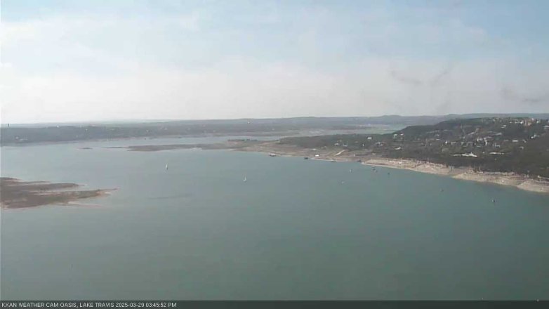 Lake Travis webcam, March 29, 2025 3:45 PM CT