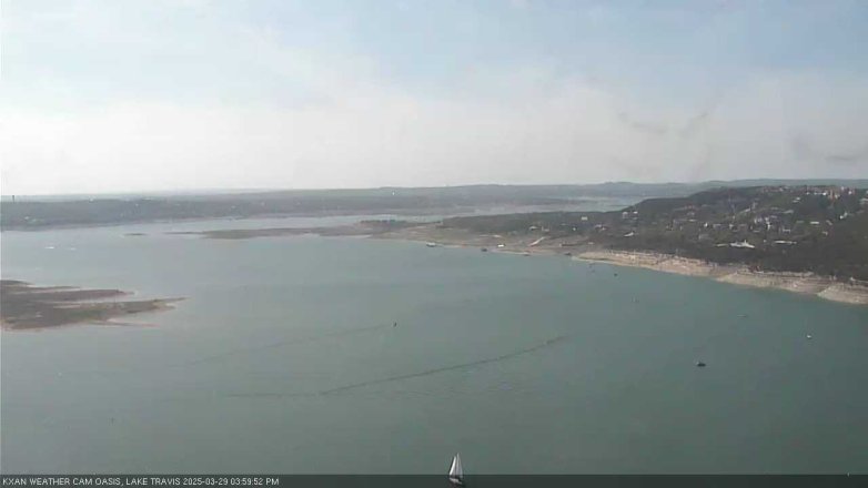 Lake Travis webcam, March 29, 2025 4:00 PM CT