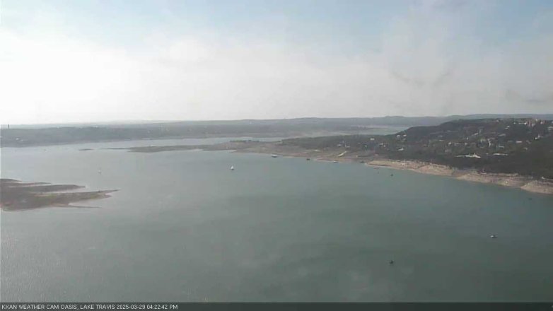 Lake Travis webcam, March 29, 2025 4:25 PM CT