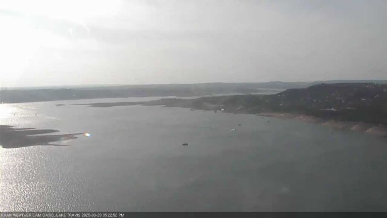 Lake Travis webcam, March 29, 2025 5:25 PM CT