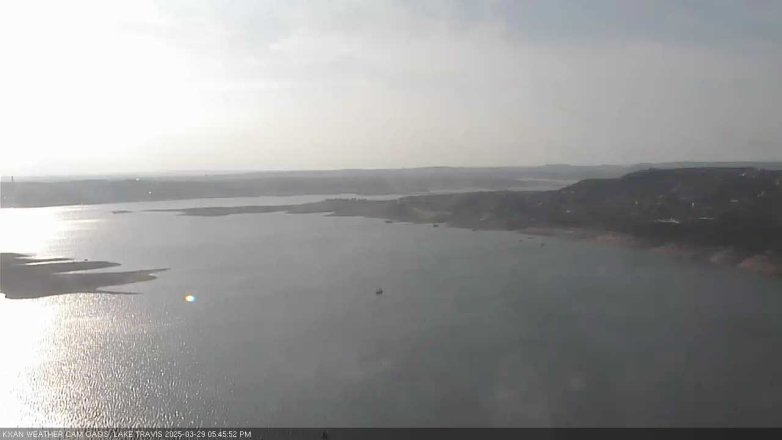 Lake Travis webcam, March 29, 2025 5:45 PM CT