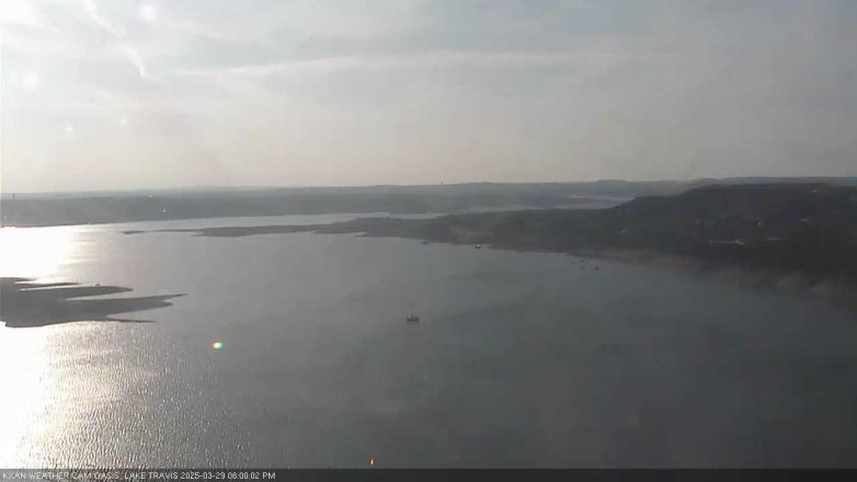 Lake Travis webcam, March 29, 2025 6:00 PM CT