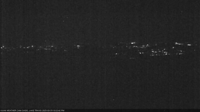 Lake Travis webcam, March 29, 2025 10:25 PM CT