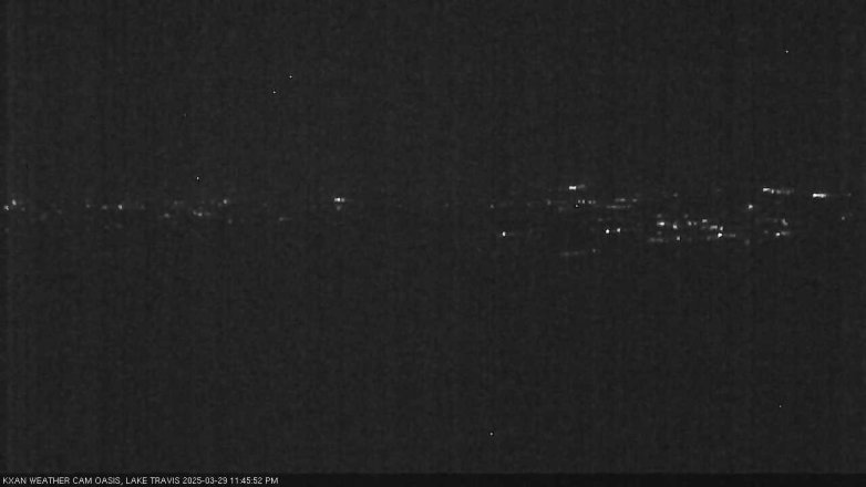 Lake Travis webcam, March 29, 2025 11:45 PM CT