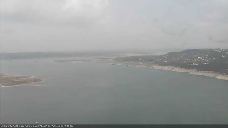 Lake Travis webcam, March 30, 2025 1:25 PM CT