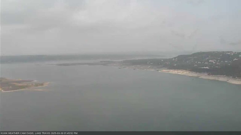Lake Travis webcam, March 30, 2025 1:45 PM CT