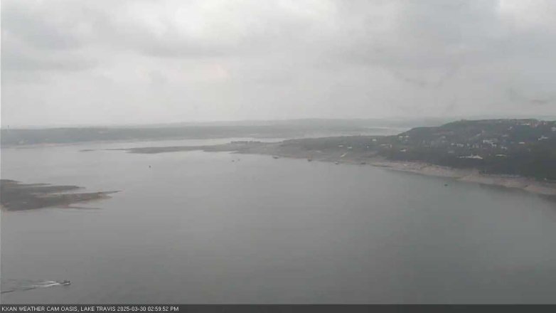 Lake Travis webcam, March 30, 2025 3:00 PM CT