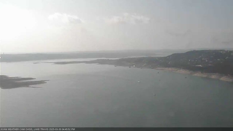 Lake Travis webcam, March 30, 2025 4:45 PM CT