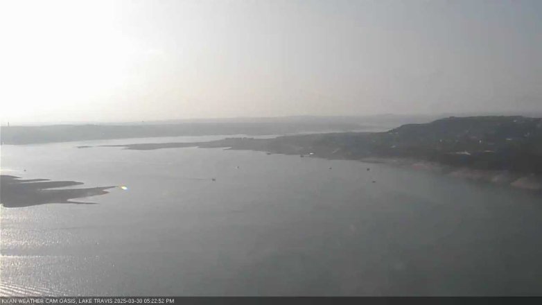 Lake Travis webcam, March 30, 2025 5:25 PM CT