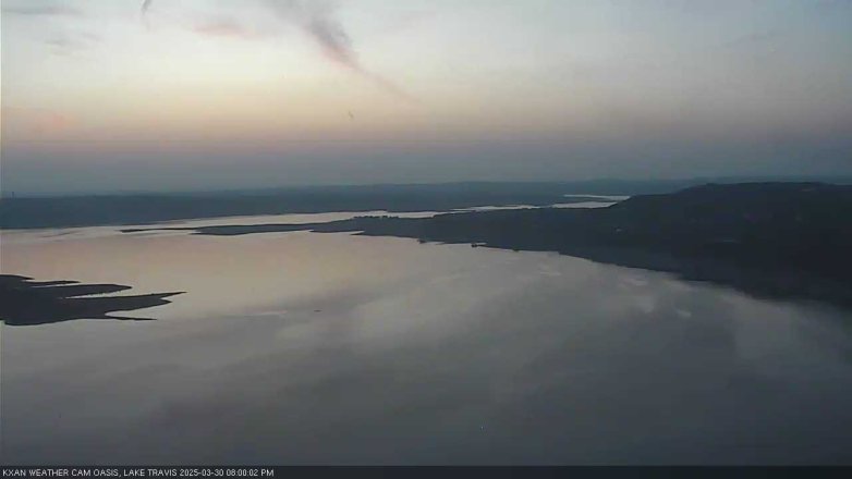 Lake Travis webcam, March 30, 2025 8:00 PM CT