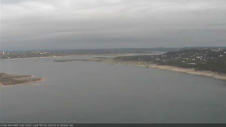 Lake Travis webcam, March 31, 2025 9:00 AM CT
