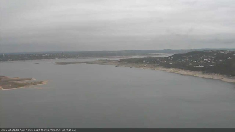 Lake Travis webcam, March 31, 2025 9:25 AM CT