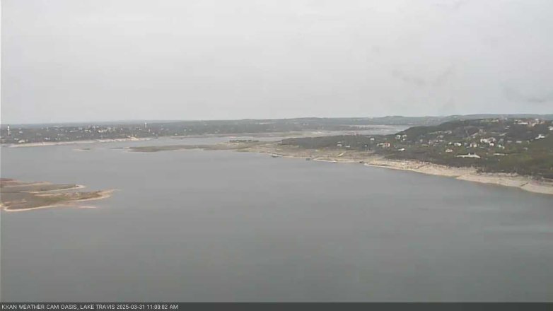 Lake Travis webcam, March 31, 2025 11:00 AM CT