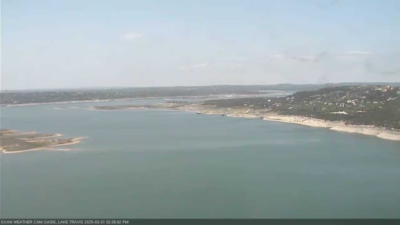 Lake Travis webcam, March 31, 2025 2:00 PM CT