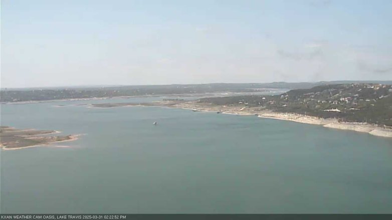 Lake Travis webcam, March 31, 2025 2:25 PM CT