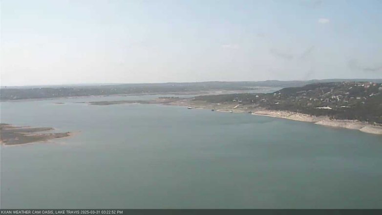 Lake Travis webcam, March 31, 2025 3:25 PM CT