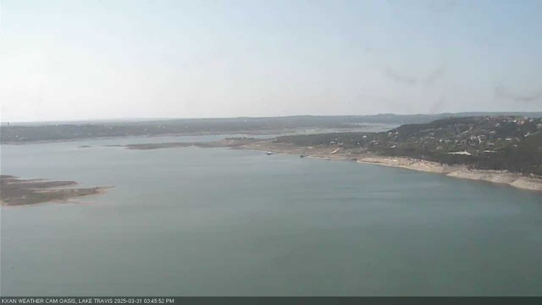 Lake Travis webcam, March 31, 2025 3:45 PM CT