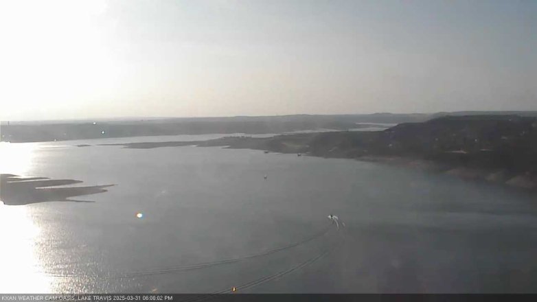 Lake Travis webcam, March 31, 2025 6:00 PM CT