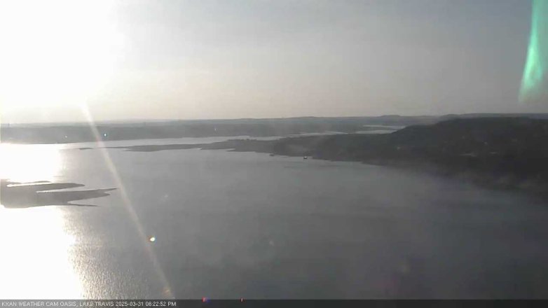 Lake Travis webcam, March 31, 2025 6:25 PM CT