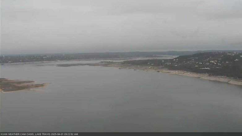 Lake Travis webcam, April 1, 2025 9:25 AM CT