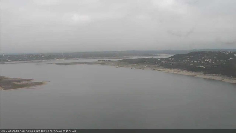 Lake Travis webcam, April 1, 2025 9:45 AM CT