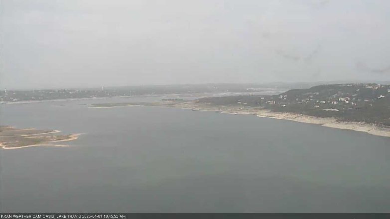 Lake Travis webcam, April 1, 2025 10:45 AM CT
