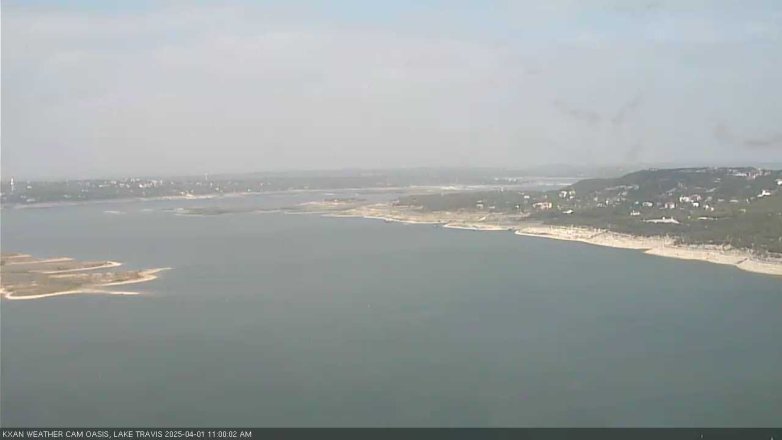 Lake Travis webcam, April 1, 2025 11:00 AM CT