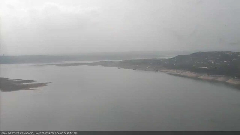 Lake Travis webcam, April 2, 2025 4:45 PM CT
