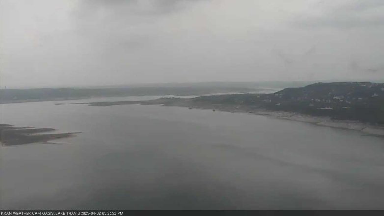 Lake Travis webcam, April 2, 2025 5:25 PM CT
