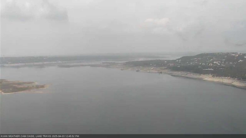 Lake Travis webcam, April 3, 2025 12:45 PM CT