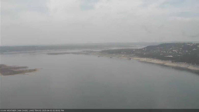 Lake Travis webcam, April 3, 2025 2:00 PM CT