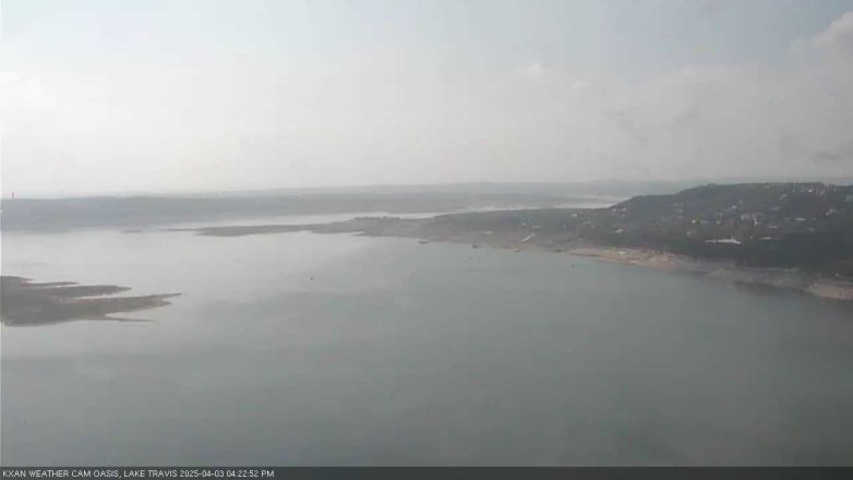 Lake Travis webcam, April 3, 2025 4:25 PM CT