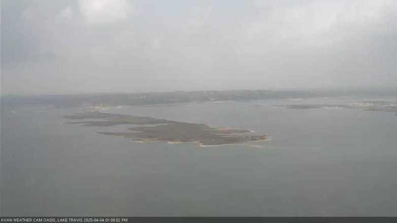 Lake Travis webcam, April 4, 2025 1:00 PM CT