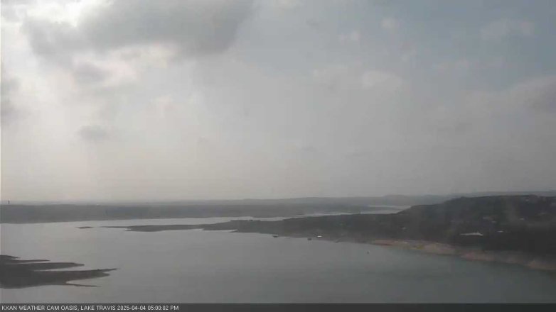 Lake Travis webcam, April 4, 2025 5:00 PM CT