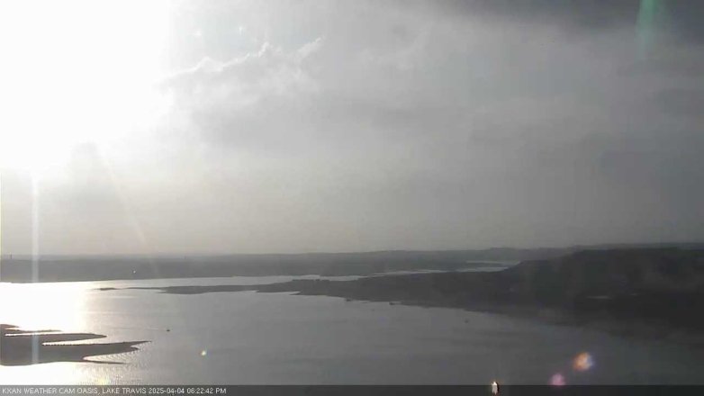 Lake Travis webcam, April 4, 2025 6:25 PM CT