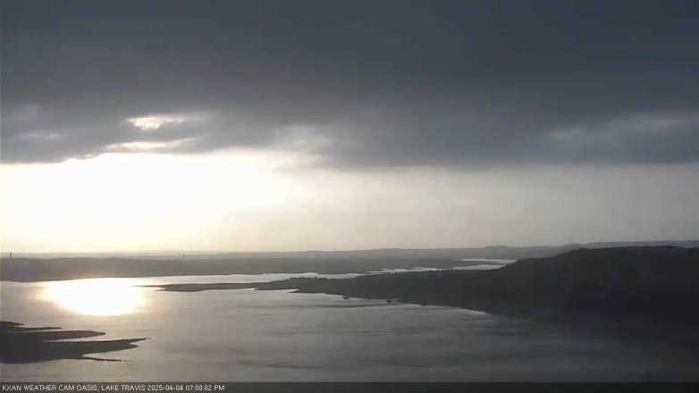 Lake Travis webcam, April 4, 2025 7:00 PM CT