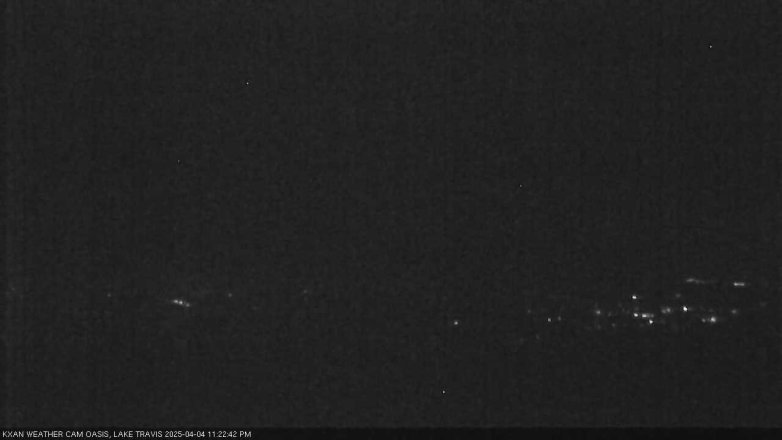 Lake Travis webcam, April 4, 2025 11:25 PM CT