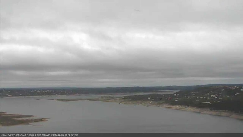 Lake Travis webcam, April 5, 2025 1:00 PM CT