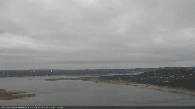 Lake Travis webcam, April 5, 2025 4:45 PM CT