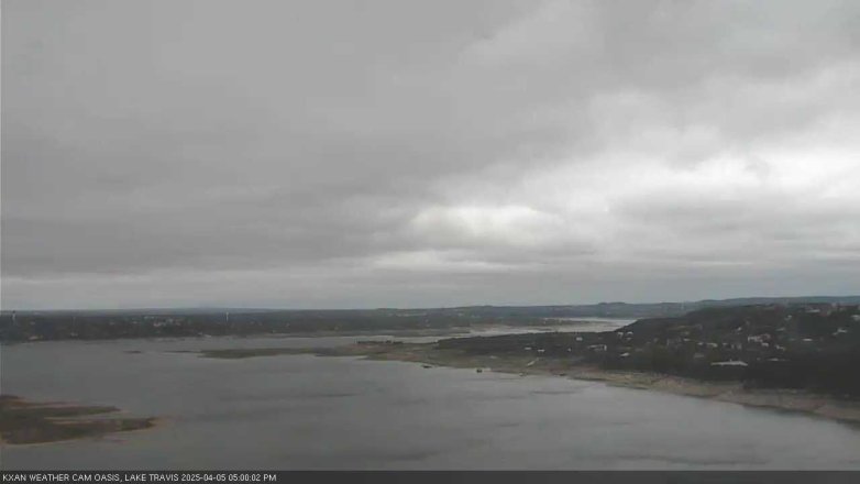 Lake Travis webcam, April 5, 2025 5:00 PM CT