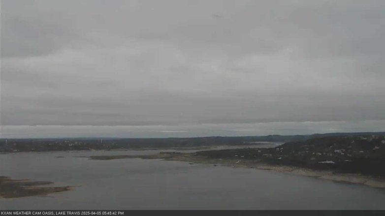 Lake Travis webcam, April 5, 2025 5:45 PM CT