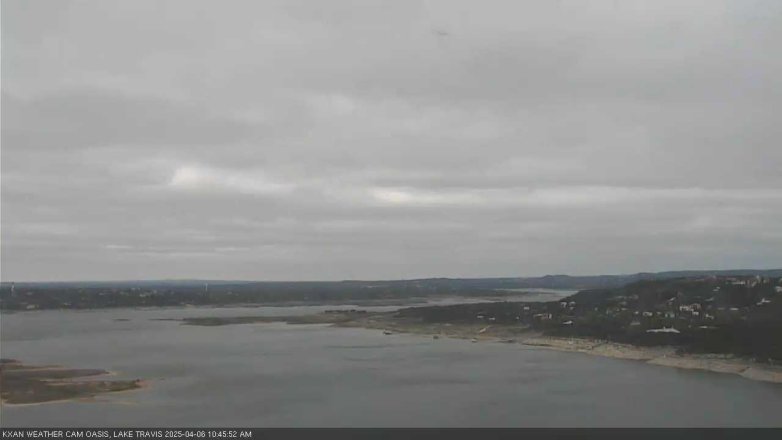 Lake Travis webcam, April 6, 2025 10:45 AM CT