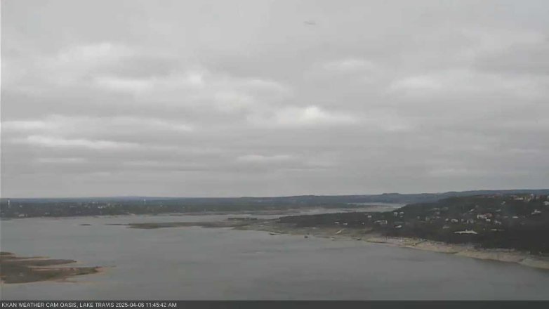 Lake Travis webcam, April 6, 2025 11:45 AM CT