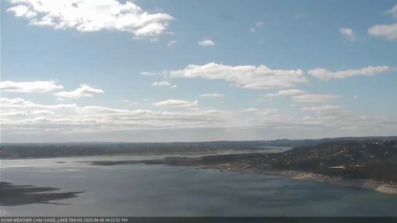 Lake Travis webcam, April 6, 2025 4:25 PM CT