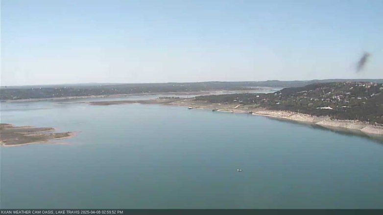 Lake Travis webcam, April 8, 2025 3:00 PM CT