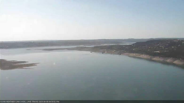 Lake Travis webcam, April 8, 2025 5:00 PM CT
