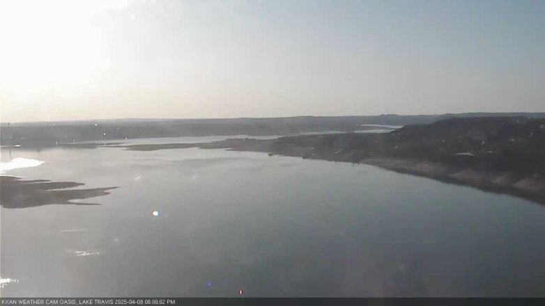 Lake Travis webcam, April 8, 2025 6:00 PM CT
