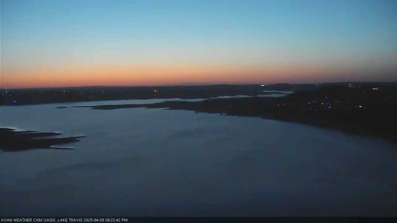 Lake Travis webcam, April 8, 2025 8:25 PM CT