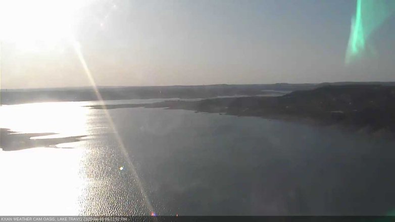 Lake Travis webcam, April 9, 2025 6:25 PM CT